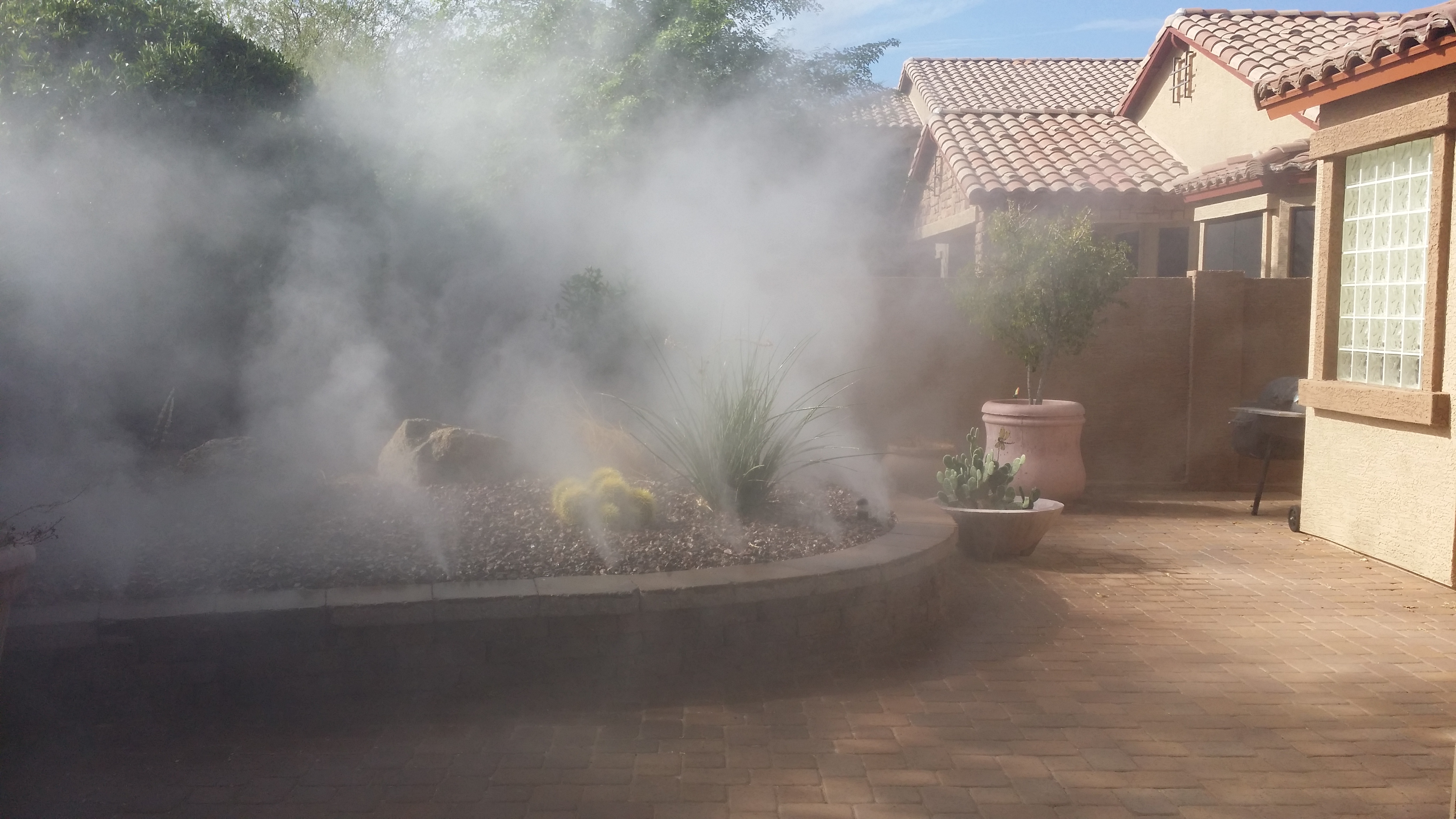 Inverted fog effect